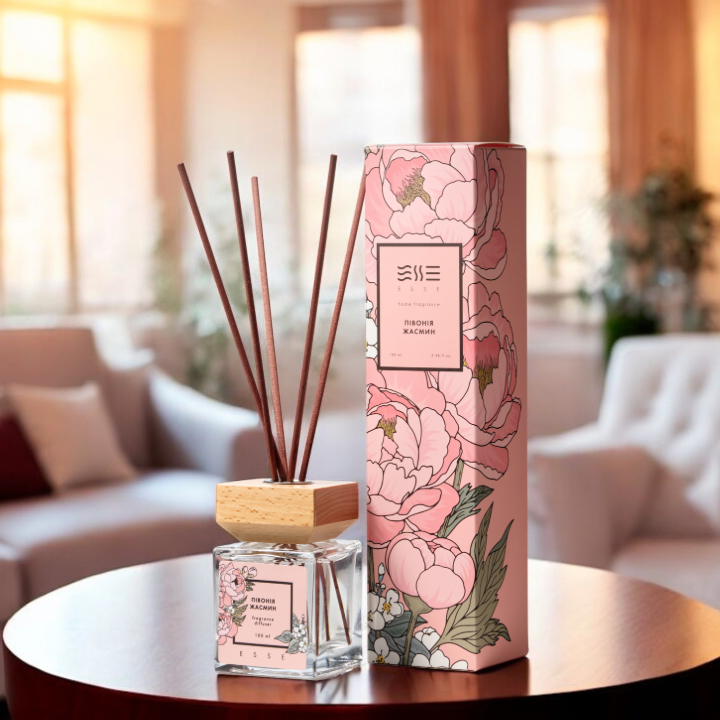 Аромадифузор Півонія Жасмин ESSE 100мл, фото 1