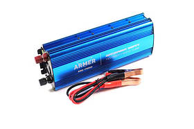 Перетворювач напруги 12V-220V/900W/USB/мод.хвиля , арт.ARM-PI1000
