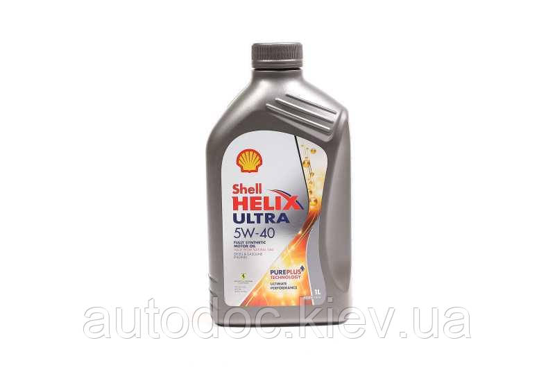 Олива моторна SHELL Helix Ultra SAE 5W-40 (Каністра 1л), арт.550052677, фото 1