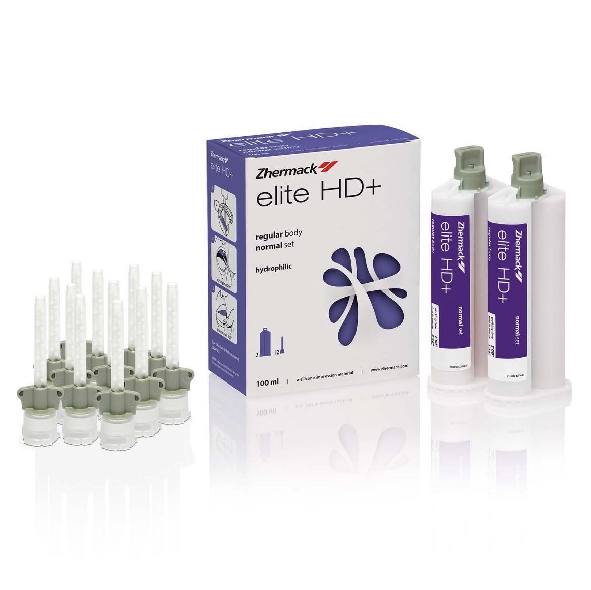 ELITE HD+ Regular / Еліт Регуляр / 2х50мл  +12 насадок, Zhermack