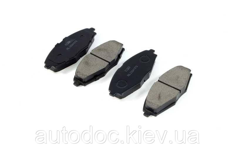 Колодка гальм. диск. DAEWOO LANOS 1.5 /SENS/MATIZ/CHERY 97- передня 96273708 STANDARD (RIDER), арт.RD.23241STD