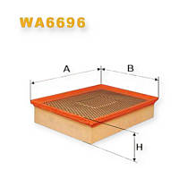 Фільтр повітряний Опель Вектра B 2.2DTI 16V (125HP) 00-
