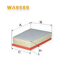 Фільтр повітряний Рено Кенго  1.5dCi 08-