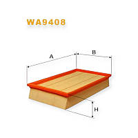 Фільтр повітряний Форд Фокус II 1.8-2.0TDCi