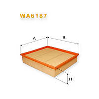 Фільтр повітряний Форд Транзит (91-94) 2.5D, 2.5TD