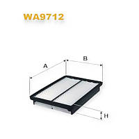Фільтр повітряний Хюндай SANTA FE II 2.0-2.0CRCi