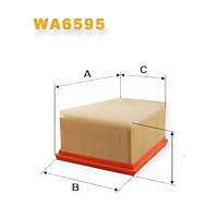 Фільтр повітряний Logan 1,6 16v Symbol, Kangoo,Clio трапеція