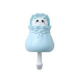 Гачки для ключів Котики RESTEQ 2 шт, ключниця Кіт у мішку, вішалка декоративна для ключів і рушників, фото 4