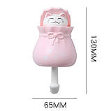 Гачки для ключів Котики RESTEQ 2 шт, ключниця Кіт у мішку, вішалка декоративна для ключів і рушників, фото 6