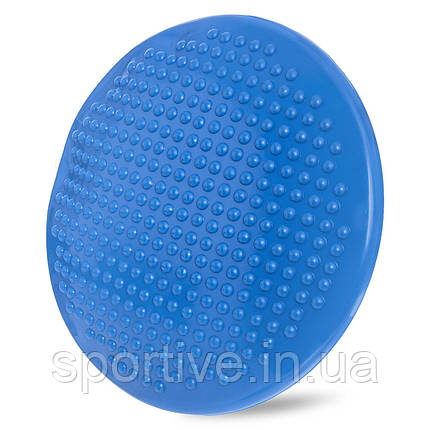 Подушка балансувальна масажна диск балансувальний BALANCE CUSHION Zelart FI-1514 (PVC, d-38 см, 1000 г,, фото 1