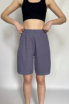 Шорти бермуди в рубчик Sothoryos onesize синій