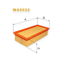 Фільтр повітряний Мітсубісі Кольт IV 1.1-1.3i 04-