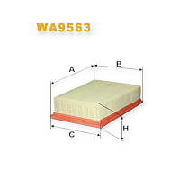 Фільтр повітряний Ніссан Qashqai I (07-13), X-Trail T31