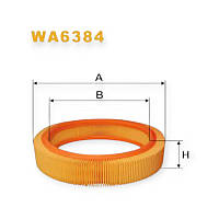 Фільтр повітряний Опель Ascona C,Kadett E, Омега A