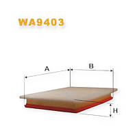 Фільтр повітряний Опель Астра H 1.7-1.9CDTI, Zafira B