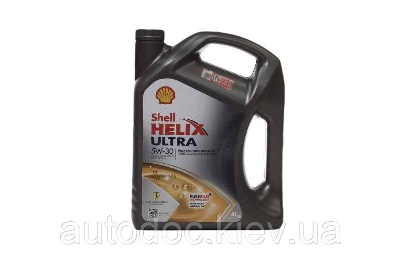 Олива моторна SHELL Helix Ultra SAE 5W-30 (Каністра 4л), арт.550046268, фото 1