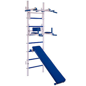 Шведська стінка з турніком, брусами, лавою для преса та спини Тонус 3 SP-Planeta L-6788 (СТ Тонус 3)