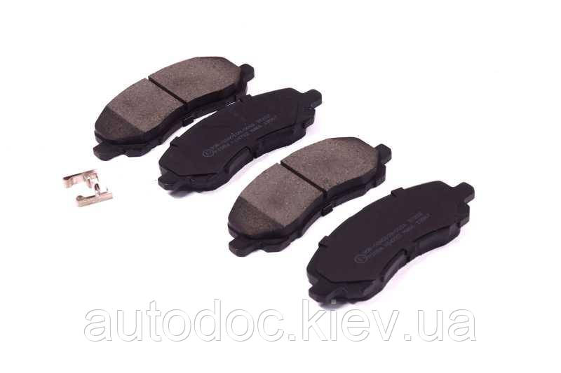 Колодка гальм. диск. MITSUBISHI GALANT/SPACERUNNER передн. (вир-во ABS), арт.37202