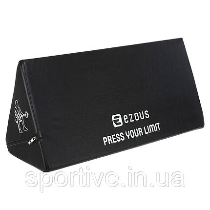 Подушка ізолятор трицепса PREACHER BENCH PAD EZOUS L-05 (EPE, PVC, р-р 73x35 см, чорний), фото 1