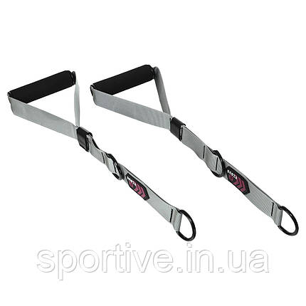 Ручки (2 шт.) для еспандера MURPOSE HANDLES EZOUS F-04 (PL, довжина регульована: 35-55 см, вага уп. 300 г,, фото 1