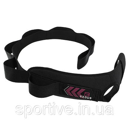 Стропота стропа з петлями для розтяжки STRETCHING STRAP EZOUS I-01 (8 петель, поліестер, l-120 см, вага 150 г,, фото 1