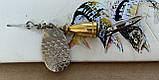 Блешня оберталка (вертушка) з серцевиною  Condor 6 г / 65 мм хром, фото 2
