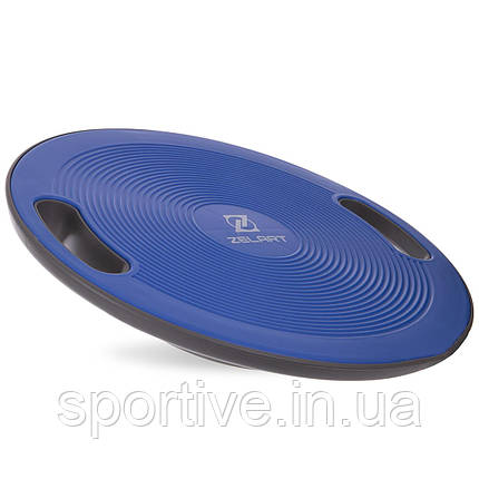 Диск балансувальний балансборд BALANCE BOARD Zelart FI-2583 (MD1426) (PP, d-40х8 см, макс.віс користувача, фото 1
