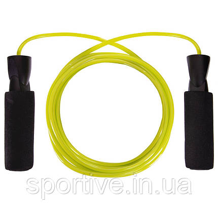 Скакалка з PVC джгутом Zelart FI-2561 (MDJR006) (l-2,75 м, d-5 мм, салатовий), фото 1