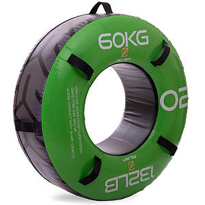 Шина покришка для кросфіту Zelart FI-2610-60 60 кг (MD6513-60) (PVC, EPE, вага-60 кг, розмір 102х50х32 см,