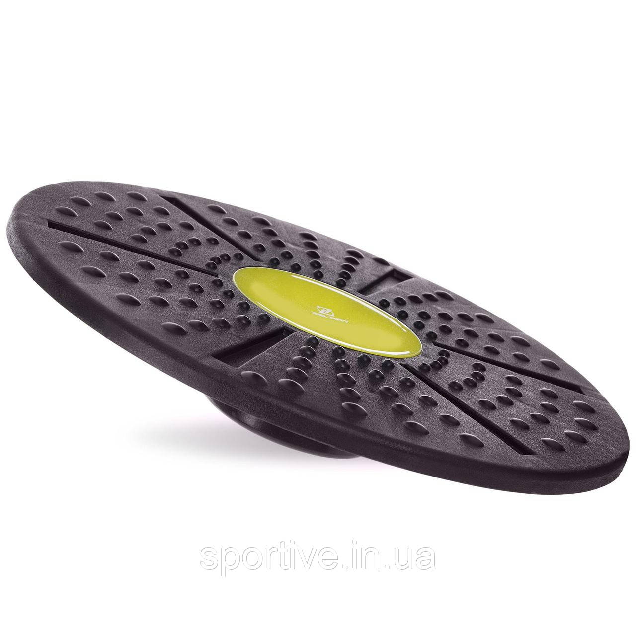 Диск балансувальний балансборд BALANCE BOARD Zelart FI-2581 (MD1420) (PP, d-38х8 см, макс.віс користувача