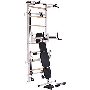 Професійна система еспандерів зі лавою для преса та спини Крос Wood FULL PRO SP-Planeta L-2407