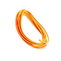 Бронепровід 14 мідний жилок помаранчевий (5 метрів)