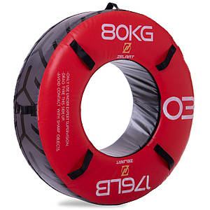 Шина покришка для кросфіту Zelart FI-2610-80 80 кг (MD6513-80) (PVC, EPE, вага-80 кг, розмір 122х60х32 см,