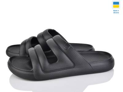 Тапки чоловічі розмір 41-46 матеріал гума колір показаний на зображенні в пакованні від 6 шт., фото 1