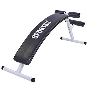Лава для преса вигнута SPORTKO СП3 TR-4034 (метал, PVC, розмір 150x42x63 см, вага використовується. до 100 кг)