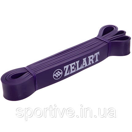 Гума-петля для підтягувань і тренувань стрічка силова Zelart POWER BANDS FI-941-6 (латекс, розмір, фото 1