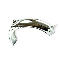 Крило  мопед Дельта  заднє хром