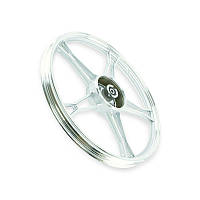 Диск передній мопед Дельта лита алюмінієва D=17 підшипник 12 мм колісний