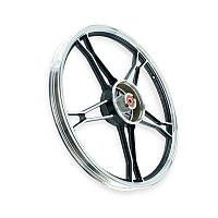 Диск передній мопед Дельта лита чорна D=17 підшипник 12 мм колісний