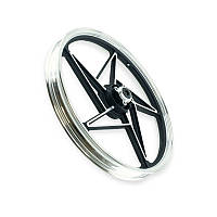 Диск передній Minsk-Viper CG-125-150 D=18 підшипник 14,5мм чорний колісний