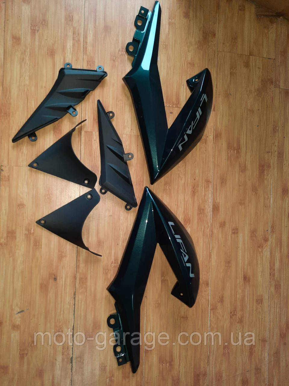 Пластик бака Lifan LF150-2E, CITYR, Зелений, комплект, фото 1