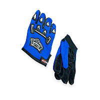 Рукавички мото сині
