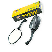 Дзеркало (к-кт 2 шт) скутер 4 т китай -80, 150 карбон