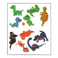 Набір для творчості Алмазна мозаїка "Динозаври" FG24062201B-5 фігурки-наліпки
