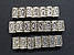 Набір намистин для дредів — Скандинавські руни — 22 шт., фото 2