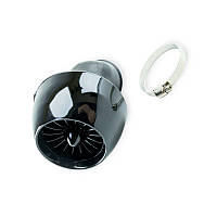 Фільтр повітряний нульовик 42мм турбіна, чорний (45 град)