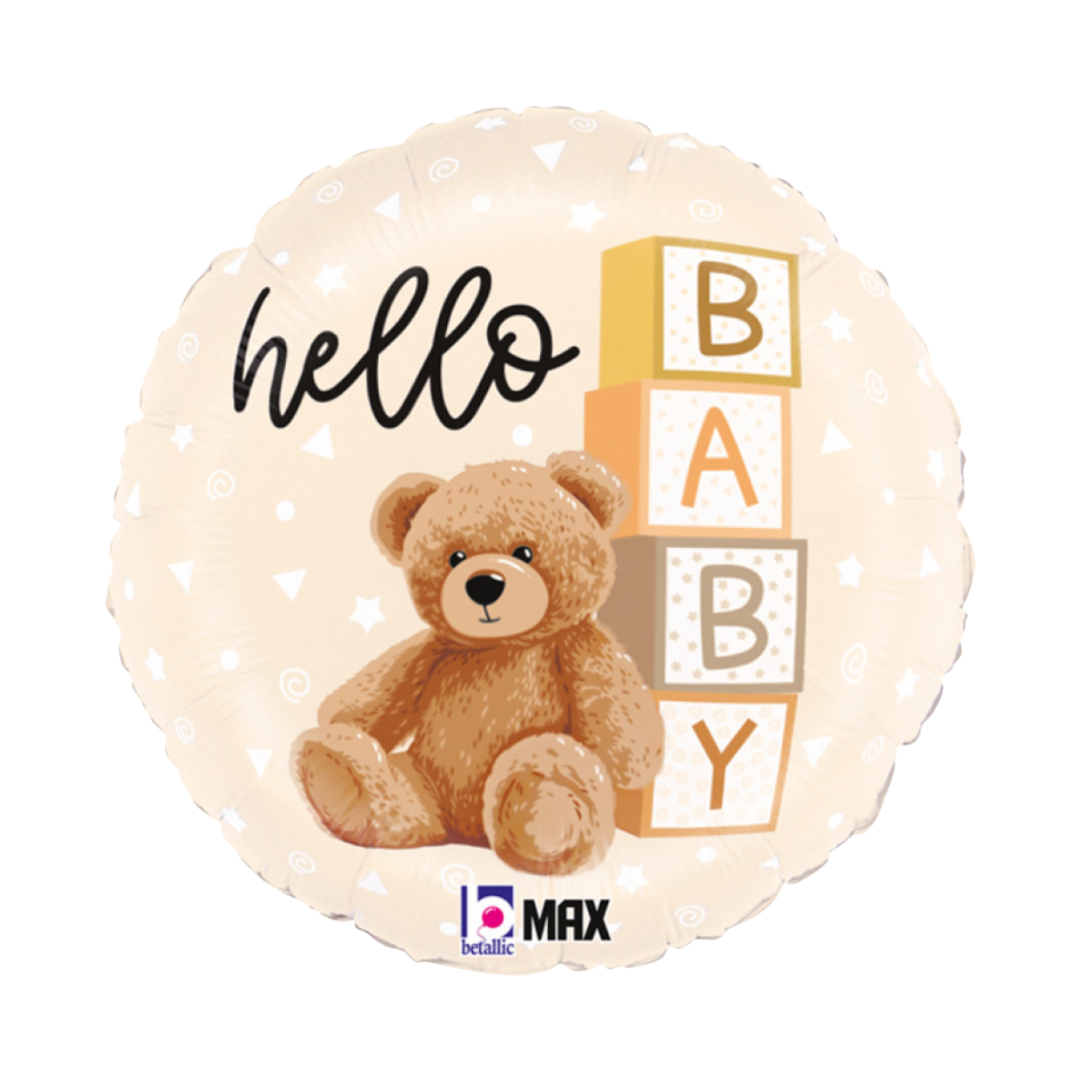 ГР001 GRABO-ГР Коло 18" Hello Baby - Ведмедик (УП)