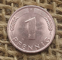 1 пфенiг 1978 року. (F) Нiмеччина - ФРН