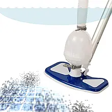 Набір для чистки басейну Bestway 58234, пилососос для очищення дна, працює від фільтру насоса потужністю 3 028