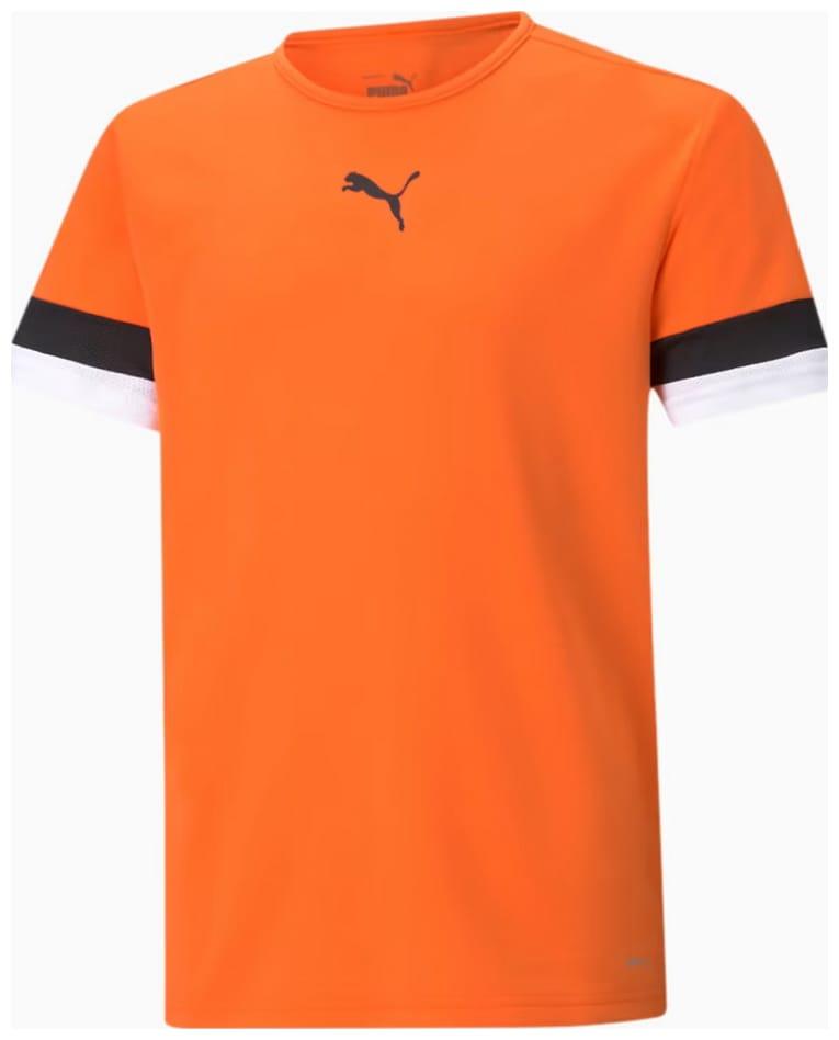 Футболка Puma teamRISE Jersey Jr помаранчевий Діт 140 см